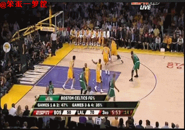 回顾08年nba总决赛, 绿军是如何逆转湖人24分夺冠的!