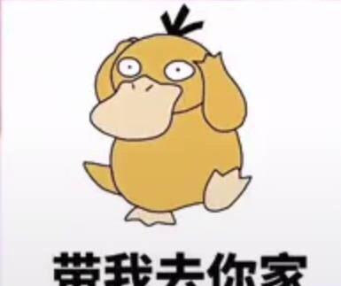 可达鸭睡觉带我去你家表情过年头疼图片图片字搞笑图片的带了图片