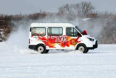 满怀自信无惧挑战江铃特顺用实力凌驾冰雪！