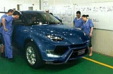 “兰博基泰”真车现身，有声之前开得起跑车就看众泰了！