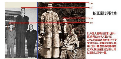 比姚明还高80厘米, 清代第一高人詹世钗真实身高揭秘