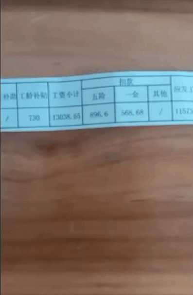 为什么工资单上除了五险一金的扣除情况外,还有一项社保补扣,请明白的