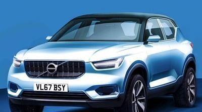 VOLVO XC40欧价4.48万欧元，车长比XC60短263mm，双色涂装真靓！
