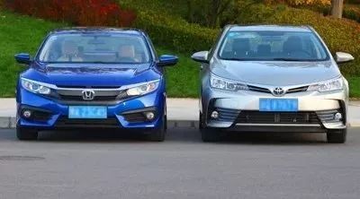 思域180Turbo对比卡罗拉1.2T 年轻人都会选择它！