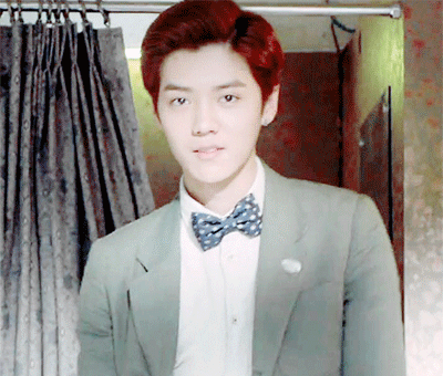 男明星帅哥鹿晗动态图表情包