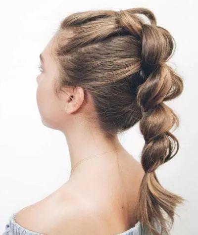 编辫子的工具_美美编织