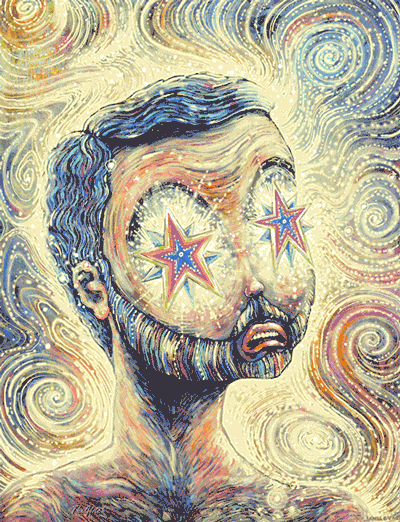 流动的色彩 迷幻的诗意