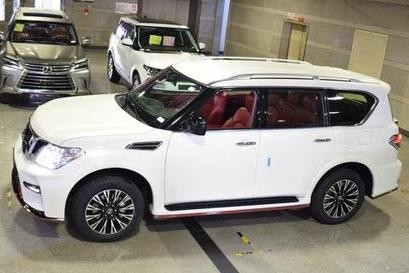 天津港越野硬汉，日产途乐中东版4.0L，日系硬派越野车