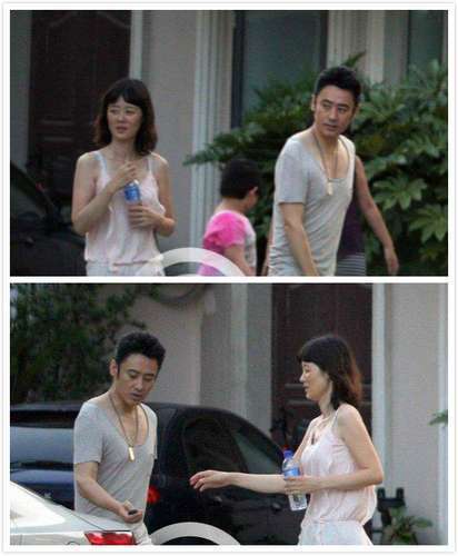 吴秀波家庭近照曝光，带妻子和两孩子一起出行，俩儿子长相帅气！