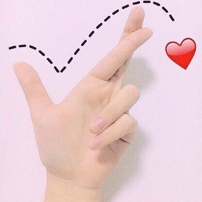 超火的比心手势 你get了嘛?
