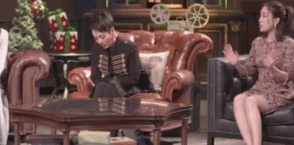 马苏在节目上回应李小璐事件时宁静表情亮了,我都替她