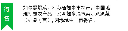 冬天南通人最爱吃的黑塌菜，根源在这里！