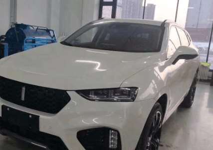 偶遇魏派VV7活动退役车, 工作人员: 跑了6千公里, 按5折处理