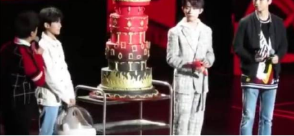 明星的生日蛋糕,王俊凯唯美,千玺豪气,赵丽颖的
