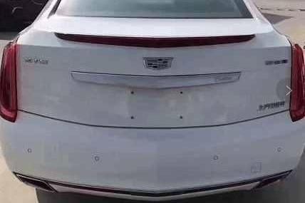 偶遇一台16年凯迪拉克XTS活动车