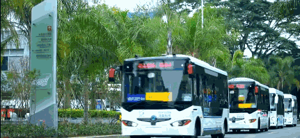 中国又诞生了一项世界第一,无人公交正式上路了!