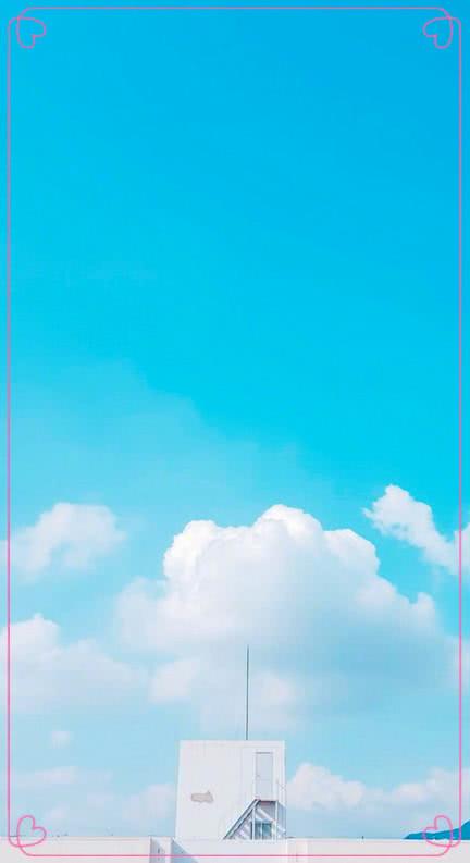 淡蓝色的高清唯美手机壁纸送给你，喜欢就打开看看