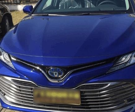 新凯美瑞HG海钻蓝提车3天跑260公里,比红色更骚气, 帅得一塌糊涂