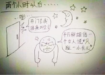 从漫画看女人怀孕到分娩的全过程，很温馨，很感动！