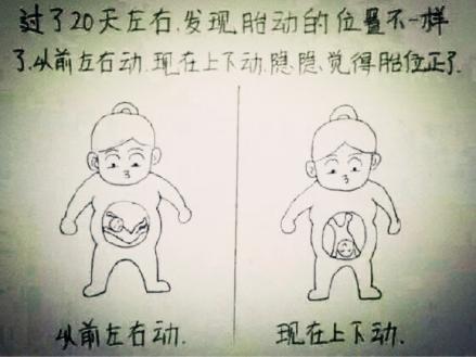 从漫画看女人怀孕到分娩的全过程，很温馨，很感动！