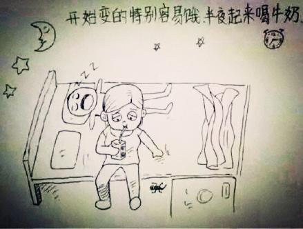 从漫画看女人怀孕到分娩的全过程，很温馨，很感动！