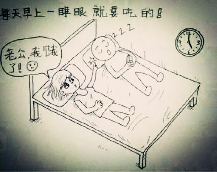 从漫画看女人怀孕到分娩的全过程，很温馨，很感动！