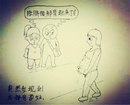 从漫画看女人怀孕到分娩的全过程，很温馨，很感动！