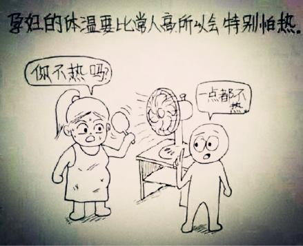 从漫画看女人怀孕到分娩的全过程，很温馨，很感动！