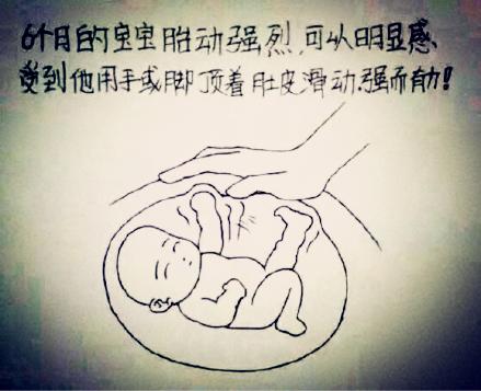 从漫画看女人怀孕到分娩的全过程，很温馨，很感动！
