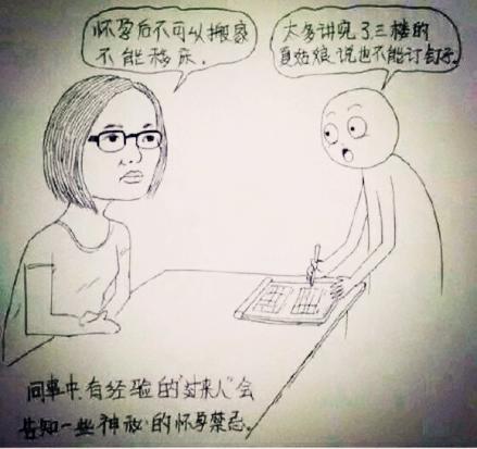 从漫画看女人怀孕到分娩的全过程，很温馨，很感动！