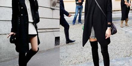 黑色长靴怎么搭配衣服 这样穿可能比较适合你