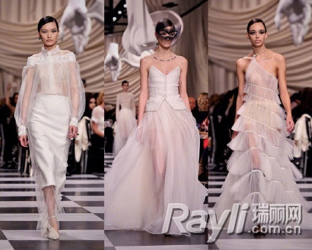 她竟然成为2018Dior春夏高定秀场上最抢眼的