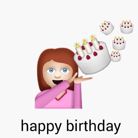 emoji表情摆的生日快乐,微信生日快乐表情排版 emoji 生日快乐表情