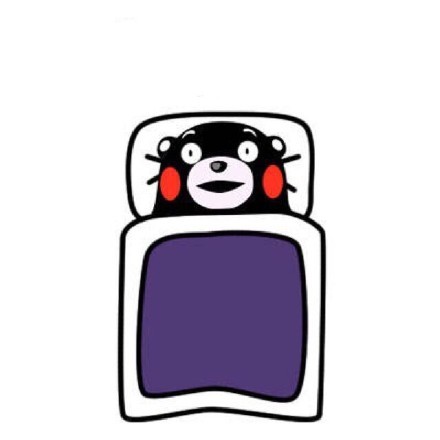 熊本熊的起床表情包