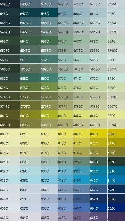 国际通用的潘通色值,转需!