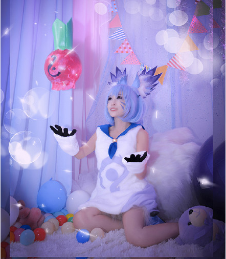 王者荣耀梦奇cosplay:萌系女神,看的心都融化了!
