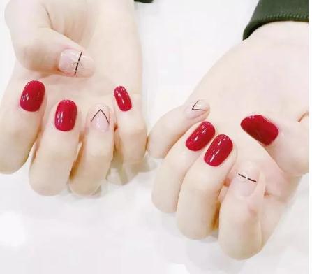 2018时尚指甲潮流图案