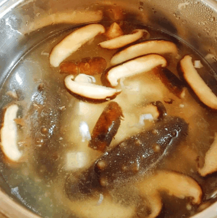 简单易做的海参香菇白玉滋补汤, 一道适合男士