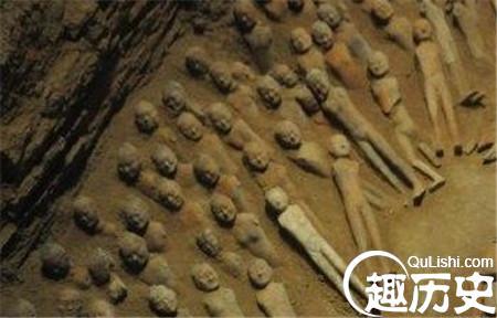 秦始皇陵殉葬坑 发现大量女性尸骨竟是活人殉葬