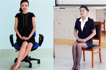女士坐姿礼仪教你正确坐着姿势