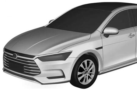 比亚迪新一代秦专利图曝光 预计4月首发