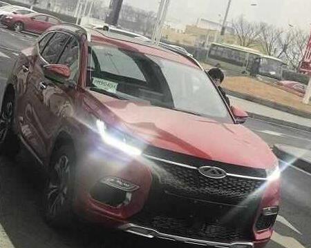 奇瑞首款高端SUV现身街头，外观帅气，仅售12万，奇瑞终于开窍了