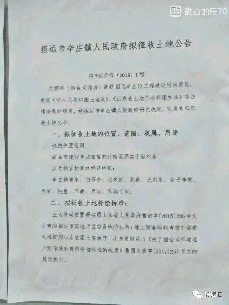 环渤海高铁招远站点终于定了!内附站点征地公