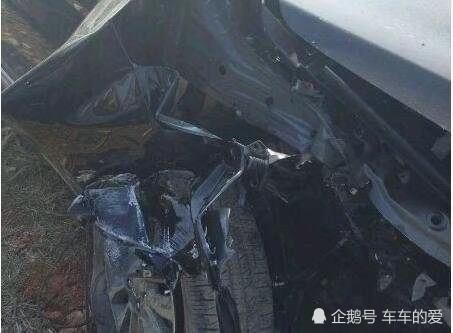 哈弗h6真给国人长面子 撞上围栏前轴被切割 车主幸庆国产让人放心