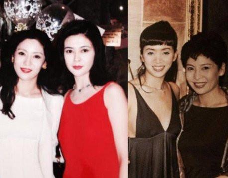 看了陈岚年轻时美照 就明白向华强为什么不娶迷倒众男的关之琳了