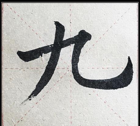 《九成宫醴泉铭》中的字,来分析楷书单个字的写法,希望对想写好字的