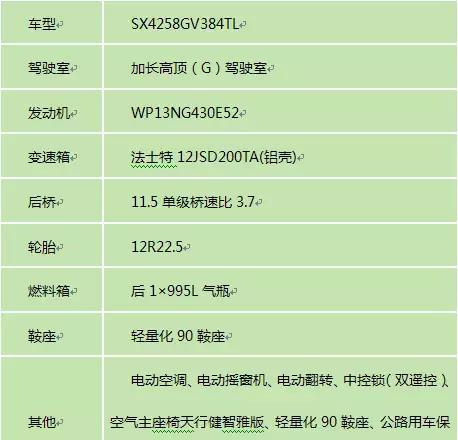 驾乘温馨、质量可靠  陕汽德龙新M3000是天然气牵引车的首选