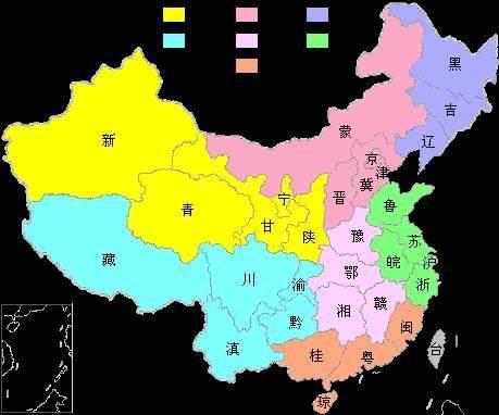 内蒙古位于上海西北方向,判断依据是什么如题.