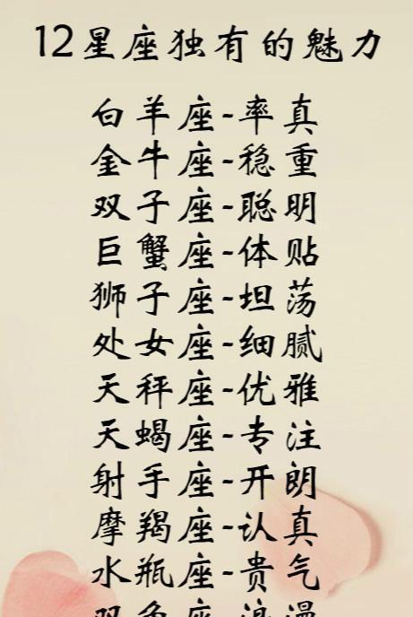白羊座→天蝎座【12射手的克星男人】第二名:水瓶座第一名:巨蟹座天蝎座女人与爱情座星座合适吗图片