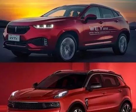 针尖对麦芒，吉利长城销量赛跑，领克和WEY才是胜负手